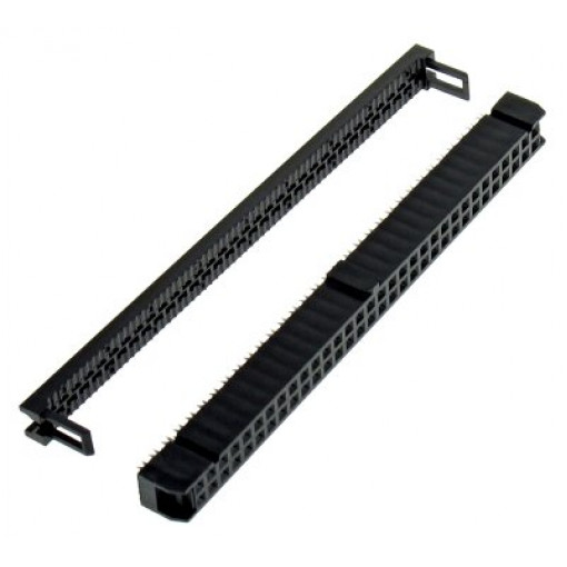 SC64SR; Ligzda 2.54mm 2rindas 64k plakanajam vadam