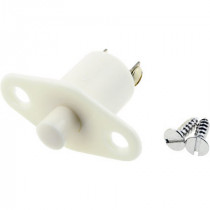 SLEP.F2.A25.WH.ABS; Slēdzis Push OFF(ON) 2p 0.25A 250V Ø18x19.3mm balts ABS M3 skrūves SPST Ø18.2 mm SLEP.F2.A25.WH.ABS; Slēdzis Push OFF(ON) 2p 0.25A 250V Ø18x19.3mm balts ABS M3 skrūves SPST Ø18.2 mm