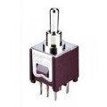SLET.OFO6.PCB; Slēdzis svira ON-OFF-ON 6pin PCB 0.3A 30V