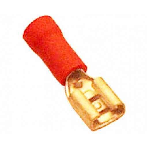 ST-004/R; Terminal: flat; 4.8mm; 0.5mm; female; 0.5÷1mm2; crimped; for cable; NINIGI ST-004/R; Terminal: flat; 4.8mm; 0.5mm; female; 0.5÷1mm2; crimped; for cable; NINIGI