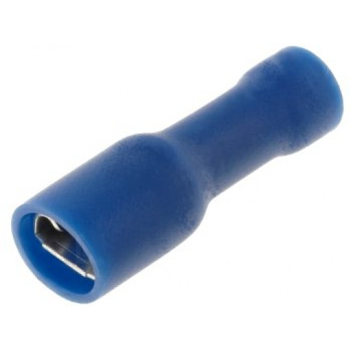 ST-012/B; Terminal: flat; 4.8mm; 0.5mm; female; 1.5÷2.5mm2; crimped; blue; NINIGI