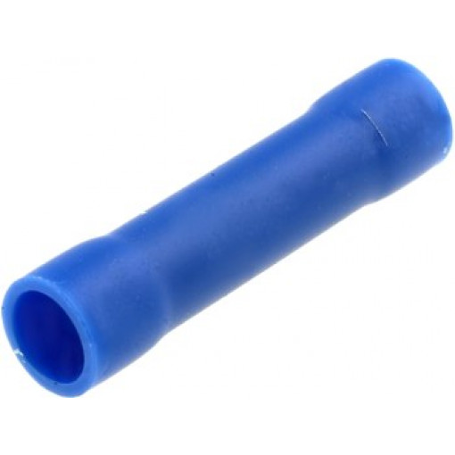 ST-065/B; Butt splice; insulated; brass; 1.5÷2.5mm2; tinned; crimped; 27A; NINIGI ST-065/B; Butt splice; insulated; brass; 1.5÷2.5mm2; tinned; crimped; 27A; NINIGI