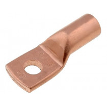 KM16/5; Ring tube terminal; M5; 16mm2; crimped; for cable; L: 25mm; copper; ERGOM