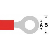 ST-083/R; Ring terminal; M6; Ø: 6.4mm; 0.5÷1mm2; crimped; for cable; tinned; NINIGI