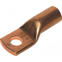 KM25/6; Ring tube terminal; M6; 25mm2; crimped; for cable; L: 28.5mm; ERGOM