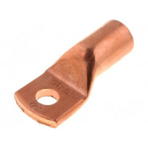 KM35/6; Ring tube terminal; M6; 35mm2; crimped; for cable; L: 31.5mm; ERGOM