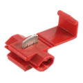 ST-100/R; Quick splice; IDC; 0.5÷1.5mm2; for cable; red; Variant: splitter; NINIGI