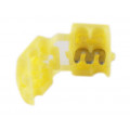 ST-100/Y; Quick splice; IDC; 4÷6mm2; for cable; yellow; Variant: splitter; NINIGI