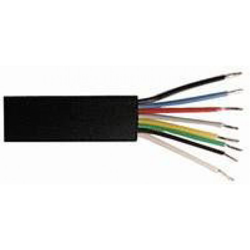 TA08.MEPL; Telefona 8dz. kabelis melns plakans TA08.MEPL; Telefona 8dz. kabelis melns plakans