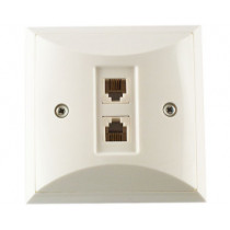 TA-R6P4*2/01; TA dubultā ligzda - virsapmetuma ( 2skr.+dībeļi ) TA-R6P4*2/01; TA dubultā ligzda - virsapmetuma ( 2skr.+dībeļi )