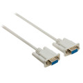 CAB-09GG/2; Cable; D-Sub 9pin socket,both sides; Len: 2m; connection 1: 1; BQ CABLE