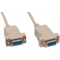 C-9GGNM/1.8; Cable; D-Sub 9pin socket,both sides; 2m; null-modem,snapped-in; BQ CABLE C-9GGNM/1.8; Cable; D-Sub 9pin socket,both sides; 2m; null-modem,snapped-in; BQ CABLE