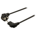 ; Cable; CEE 7/7 (E/F) plug angled,IEC C13 female 90°; 1.8m; PVC; LIAN DUNG ; Cable; CEE 7/7 (E/F) plug angled,IEC C13 female 90°; 1.8m; PVC; LIAN DUNG