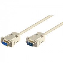 CAB-09GW/5; Cable; D-Sub 9pin socket,D-Sub 9pin plug; Len: 5m; Øcable: 5mm; BQ CABLE