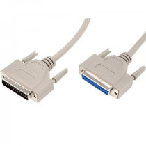 CAB-25GW/2; Cable; D-Sub 25pin socket,D-Sub 25pin plug; Len: 2m; BQ CABLE