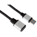 VSLUA3/.25#T; USB 3.0 A PLUG TO USB 3.0 A JACK / PROFESSIONAL / 2.5 / M-F