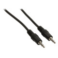 50449; Cable; Jack 3.5mm plug,both sides; 2.5m; Goobay