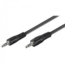 50430; Cable; Jack 3.5mm plug,both sides; 5m; Goobay