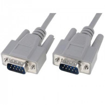 CAB-09WW/2; Cable; D-Sub 9pin plug,both sides; Len: 2m; connection 1: 1; BQ CABLE