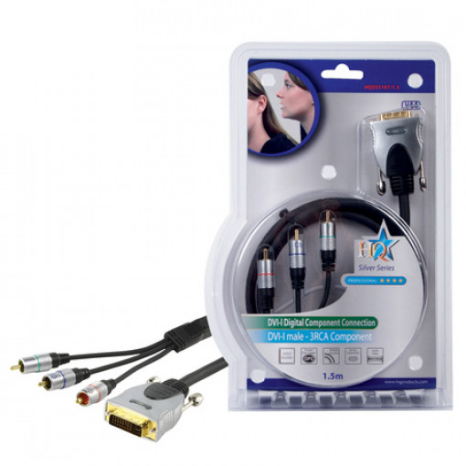 VSSDVI/R3.15.COM.SL; Vads DVI uz 3xRCA spr. 1.5m Component SL