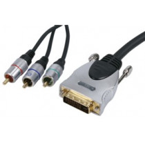 VSSDVI/R3.25.COM.SL; Vads DVI uz 3xRCA spr. 2.5m Component SL