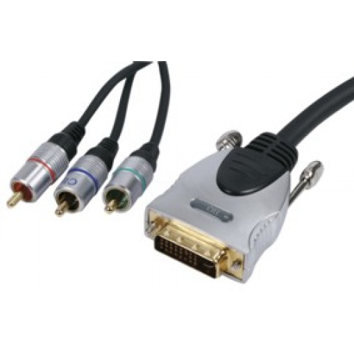 VSSDVI/R3.25.COM.SL; Vads DVI uz 3xRCA spr. 2.5m Component SL