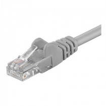 95662; Patch cord; U/UTP; 6; stranded; CCA; PVC; grey; 25m; 24AWG; Goobay