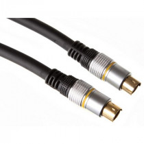 VSSMD4/.25#T; Vads S-VHS MiniDin 4pin spraudņi PROFESSIONAL 2.5m