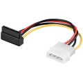 VSSP525/SATA.01TL; Vads Power 5.25 taisns uz 15p S-ATA 90° leņķī 0.13m