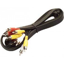 VSSR6/.2; Vads 6RCA / 6RCA spraudņi, 1.50m