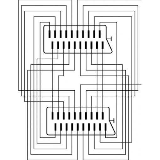 11702; Cable; SCART plug,both sides; 1.5m; black; Goobay 11702; Cable; SCART plug,both sides; 1.5m; black; Goobay
