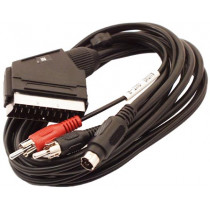 VSSS/MD4R2.15.<<; Vads SCART / MiniDIN 4k 2RCA spr. 1.5m <<