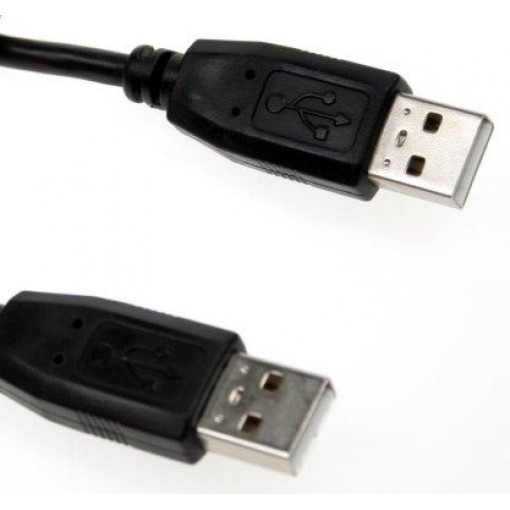 CAB-USB2AA/1.8-BK; Cable; USB 2.0; USB A plug,both sides; 1.8m; black; Core: CCA; BQ CABLE CAB-USB2AA/1.8-BK; Cable; USB 2.0; USB A plug,both sides; 1.8m; black; Core: CCA; BQ CABLE