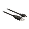 50767; Cable; USB 2.0; USB A plug,USB B mini plug; 1.8m; black; Canon; Goobay