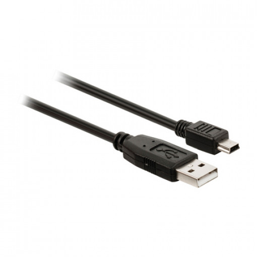 50767; Cable; USB 2.0; USB A plug,USB B mini plug; 1.8m; black; Canon; Goobay