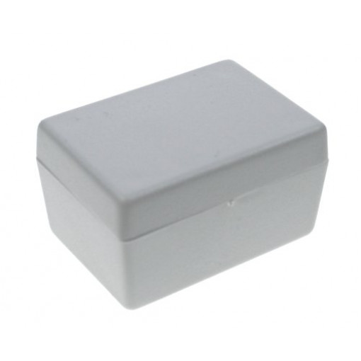 Z24J; Enclosure: multipurpose; X: 47mm; Y: 66mm; Z: 38mm; polystyrene; grey; KRADEX Z24J; Enclosure: multipurpose; X: 47mm; Y: 66mm; Z: 38mm; polystyrene; grey; KRADEX