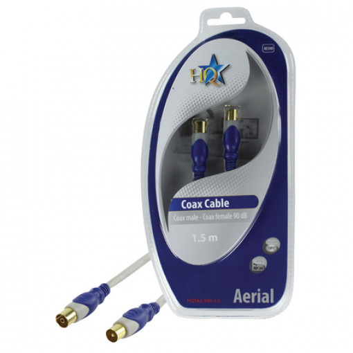 VSLC/.15#AE500; Standard coax male - female 90 dB cable 1.50 m VSLC/.15#AE500; Standard coax male - female 90 dB cable 1.50 m