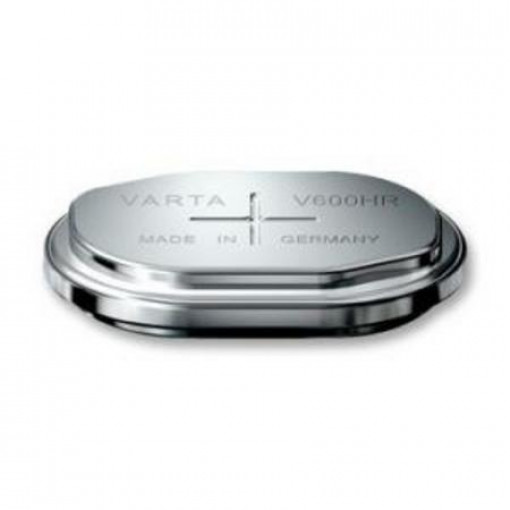 55960301501; Re-battery: Ni-MH; V600HR,coin; 1.2V; 600mAh; 34x24x6.8mm; VARTA MICROBATTERY
