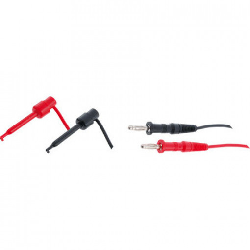 R8-36-RED; Test lead; 60VDC; 10A; 4mm straight banana plug-hook clip-on; SCI R8-36-RED; Test lead; 60VDC; 10A; 4mm straight banana plug-hook clip-on; SCI