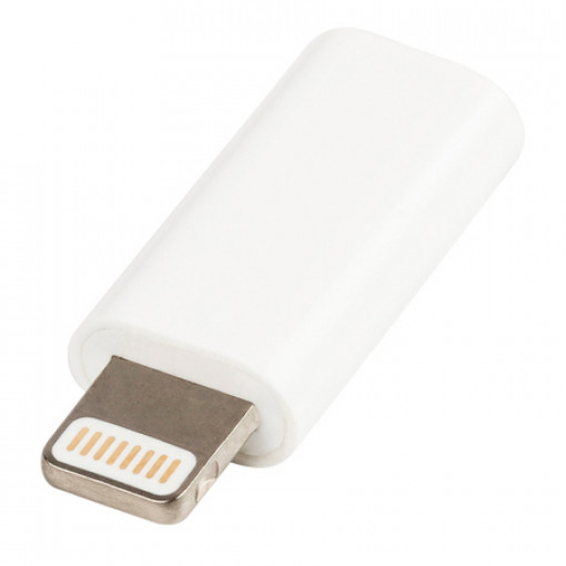 PSLIPLIGHTN/UQB.WH; Adapters Iphone Lightning spraudnis uz mikro USB B ligzdu balts PSLIPLIGHTN/UQB.WH; Adapters Iphone Lightning spraudnis uz mikro USB B ligzdu balts