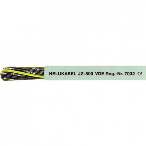 10033; Wire; JZ-500; 4G0,75mm2; unshielded; 300/500V; PVC; Cu; stranded; HELUKABEL