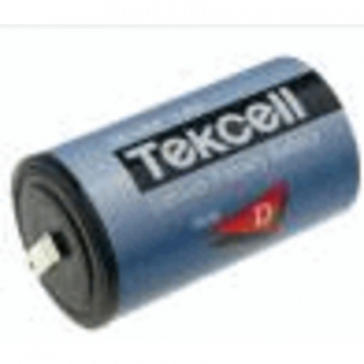 ER34615SB; Battery: lithium; 3.6V; D; soldering lugs; Ø34x61mm; 19000mAh; TEKCELL ER34615SB; Battery: lithium; 3.6V; D; soldering lugs; Ø34x61mm; 19000mAh; TEKCELL