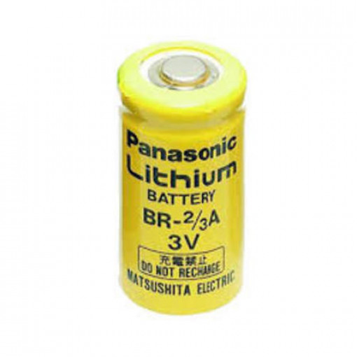 ; Battery: lithium; 3V; 2/3A,2/3R23; Ø17x33.5mm; 1200mAh; PANASONIC