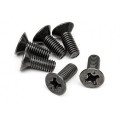 5002397; Screw; M3x6; DIN: 965A; Head: countersunk; Pozidriv; steel; PZ1; BOSSARD