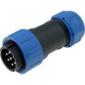 SP2110/P7 II 1N; SP21; plug; male; PIN: 7; IP68; 7÷12mm; soldering; for cable; 500V; WEIPU SP2110/P7 II 1N; SP21; plug; male; PIN: 7; IP68; 7÷12mm; soldering; for cable; 500V; WEIPU