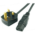 ; Cable; BS 1363 (G) plug,IEC C13 female; 2m; black; PVC; 3x0,75mm2; LIAN DUNG ; Cable; BS 1363 (G) plug,IEC C13 female; 2m; black; PVC; 3x0,75mm2; LIAN DUNG