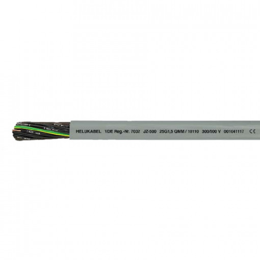 10051; Wire; JZ-500; 32G0,75mm2; unshielded; 300/500V; PVC; Cu; stranded; HELUKABEL 10051; Wire; JZ-500; 32G0,75mm2; unshielded; 300/500V; PVC; Cu; stranded; HELUKABEL