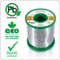 ; Soldering wire; Sn99,3Cu0,7; 0.5mm; 100g; lead free; Package: reel; CYNEL