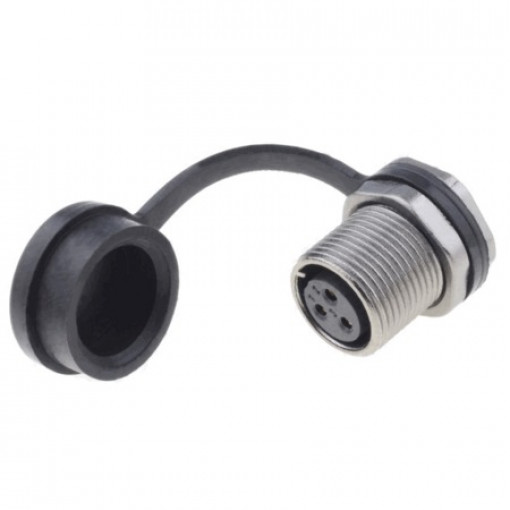 ST1213/S3; ST12; socket; female; PIN: 3; IP67; 13A; soldering; 250V; 2mm2; WEIPU