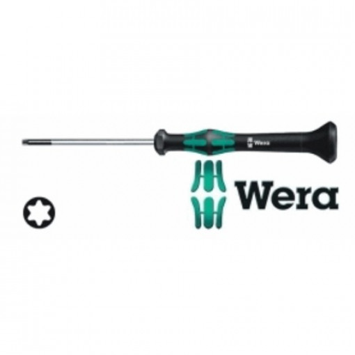 05118035001; Screwdriver; Torx®; precision; TX01; Blade length: 40mm; WERA 05118035001; Screwdriver; Torx®; precision; TX01; Blade length: 40mm; WERA